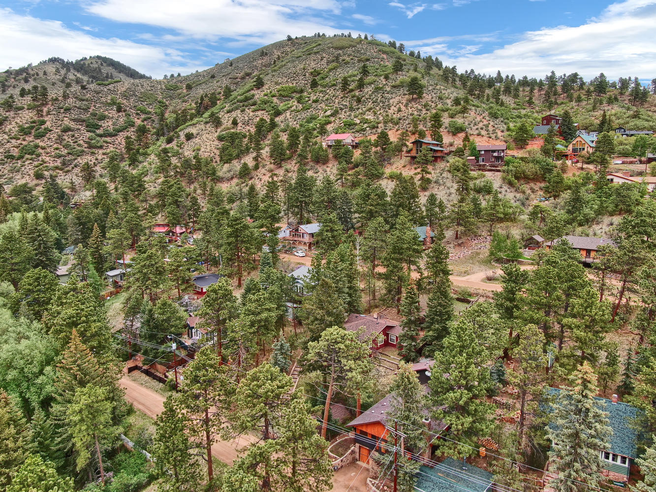 The Lazy Squirrel Lodge, Green Mountain Falls Colorado Cabin Rental